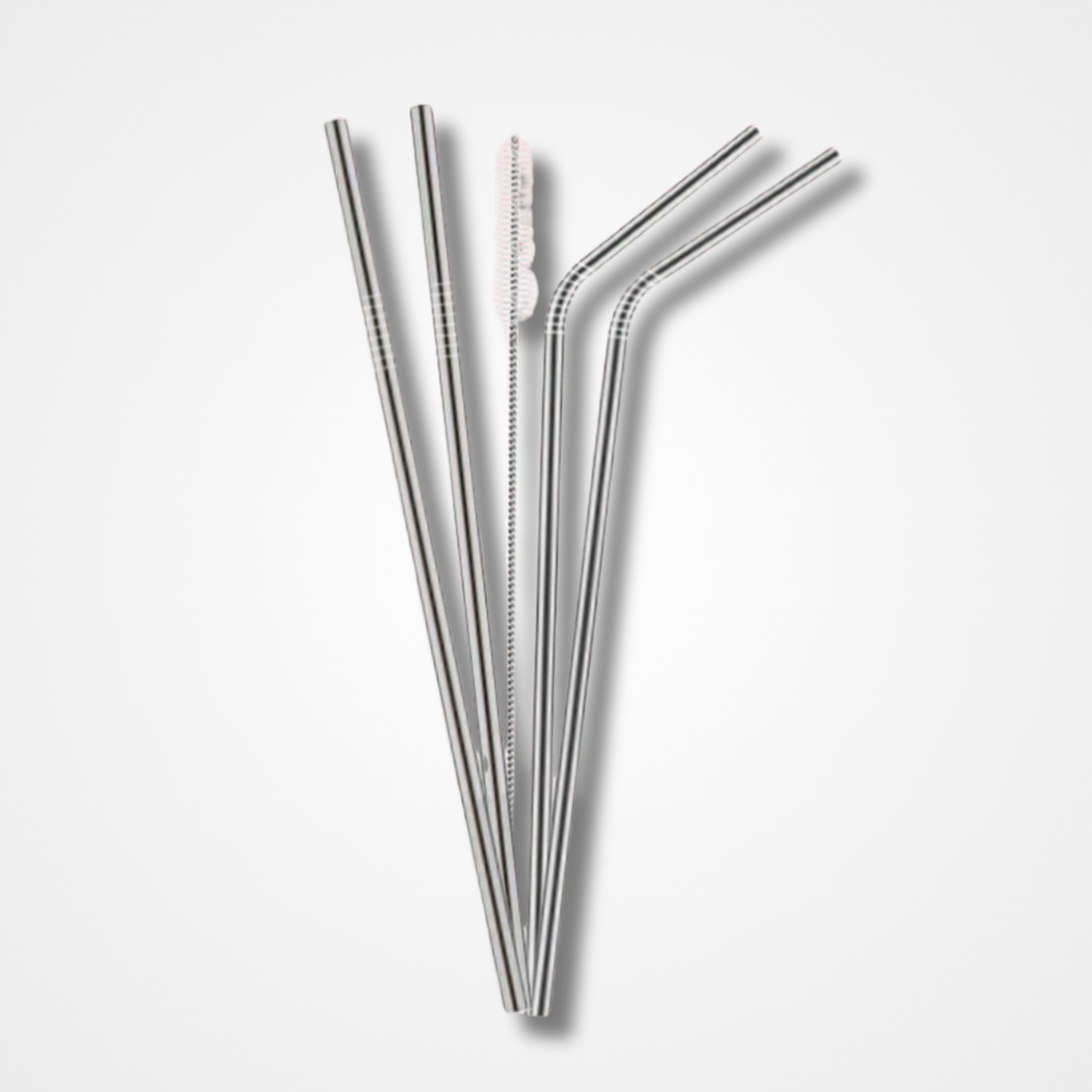 Stainless Steel Straws for Drinking with Brushes - osbshop.pk