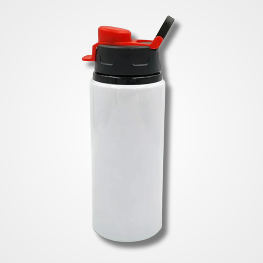 White Aluminium Water Bottle One Stop Bazar