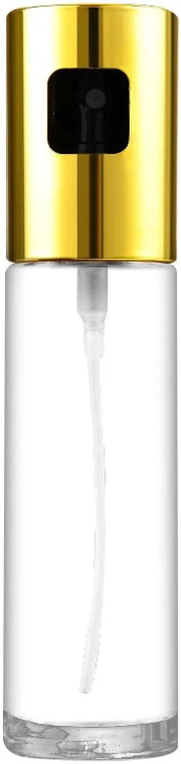 oil spray glass bottle golden - osbshop.pk