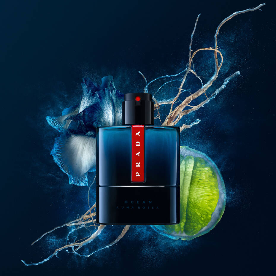 Prada Luna Rossa Ocean Pour Homme Eau De Toilette For Men, 100ml osbshop.pk