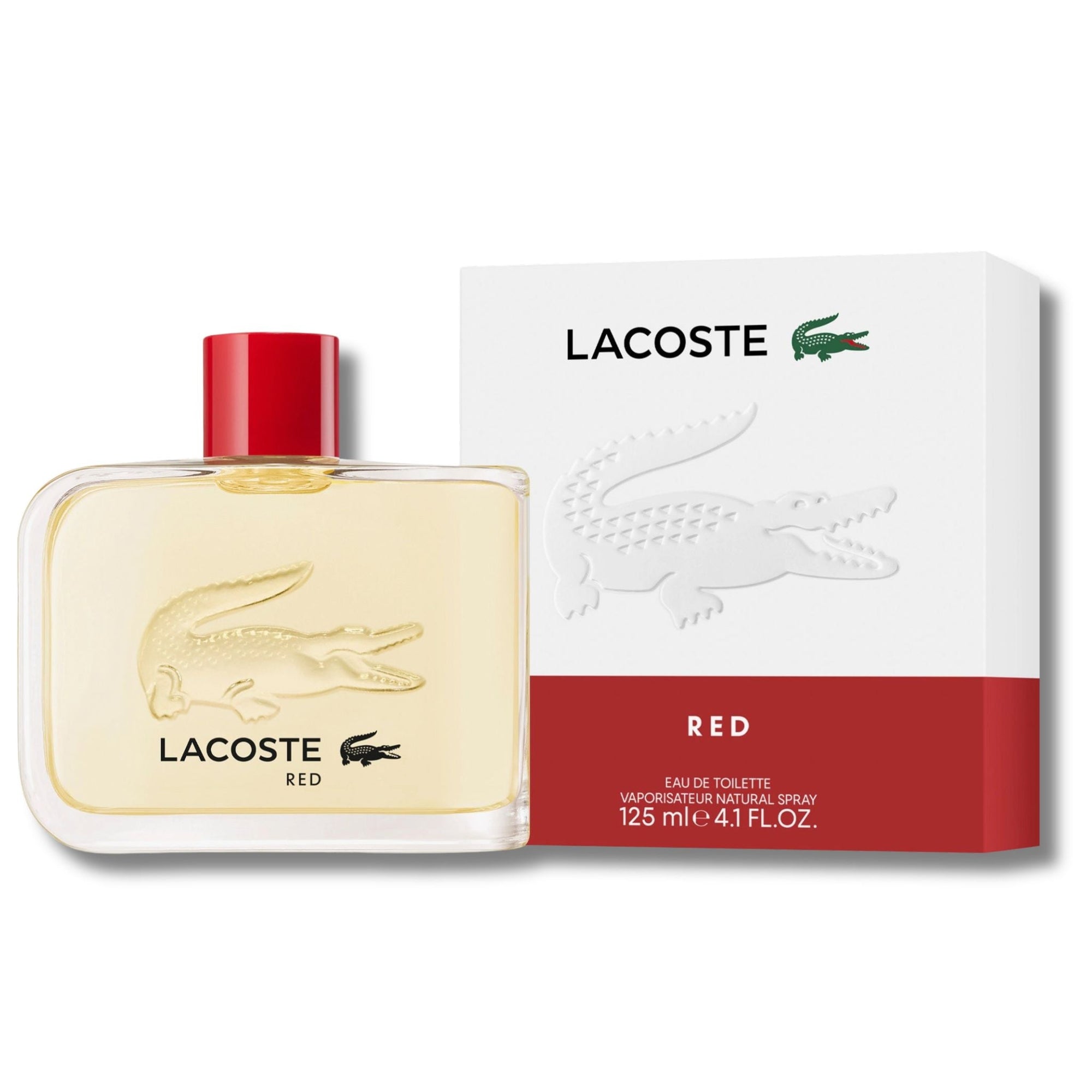 Lacoste Red Eau de Toilette 125ml osbshop.pk