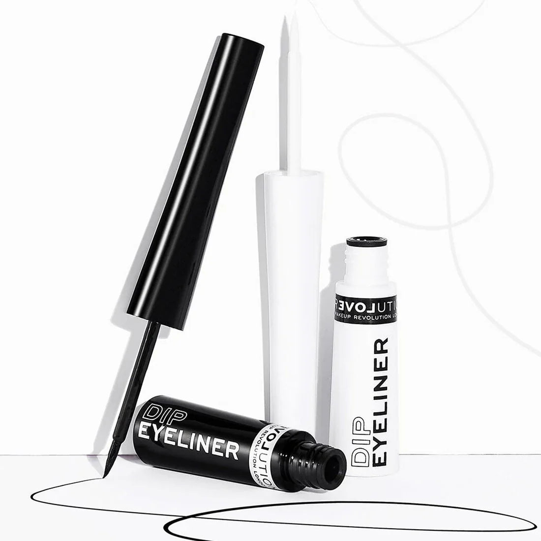 Revolution Dip Eyeliner Black 5ml osbshop.pk