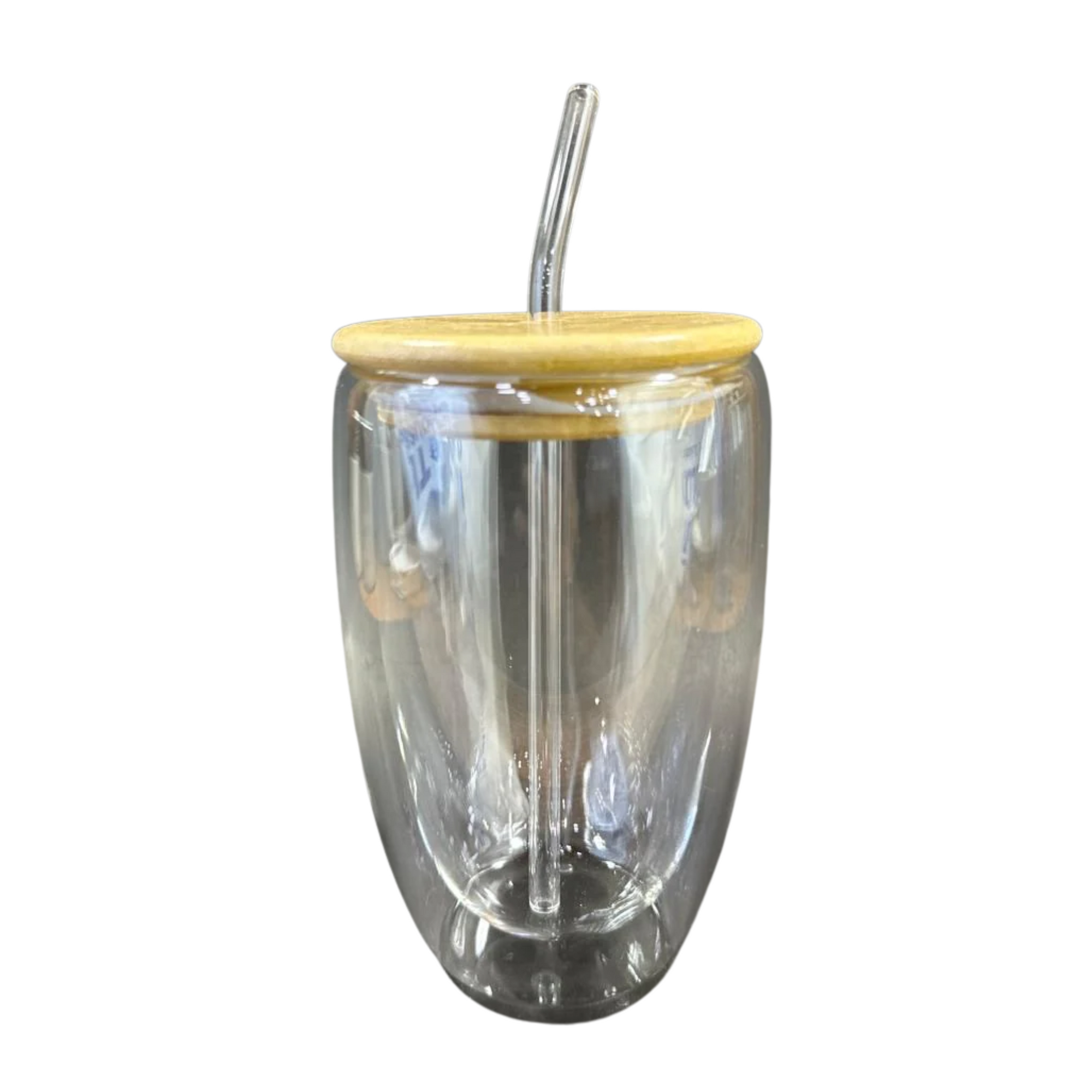 Glass Can Mug Oval Plain osbshop.pk