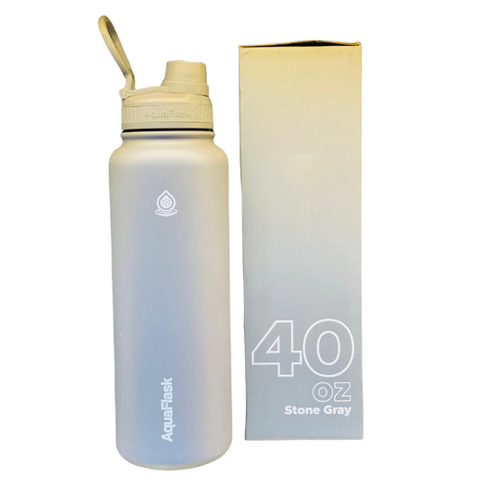 AquaFlask Original Vacuum Bottles (40oz) Stone Grey