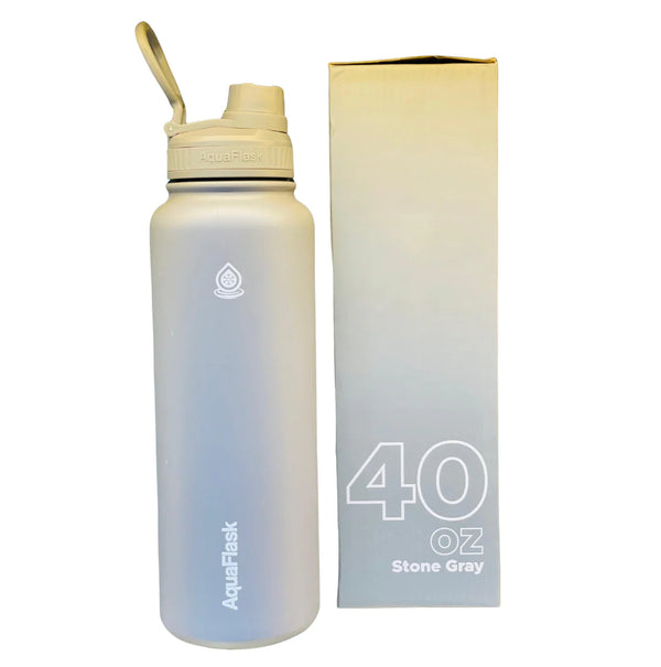 AquaFlask Original Vacuum Bottles (40oz) Stone Grey