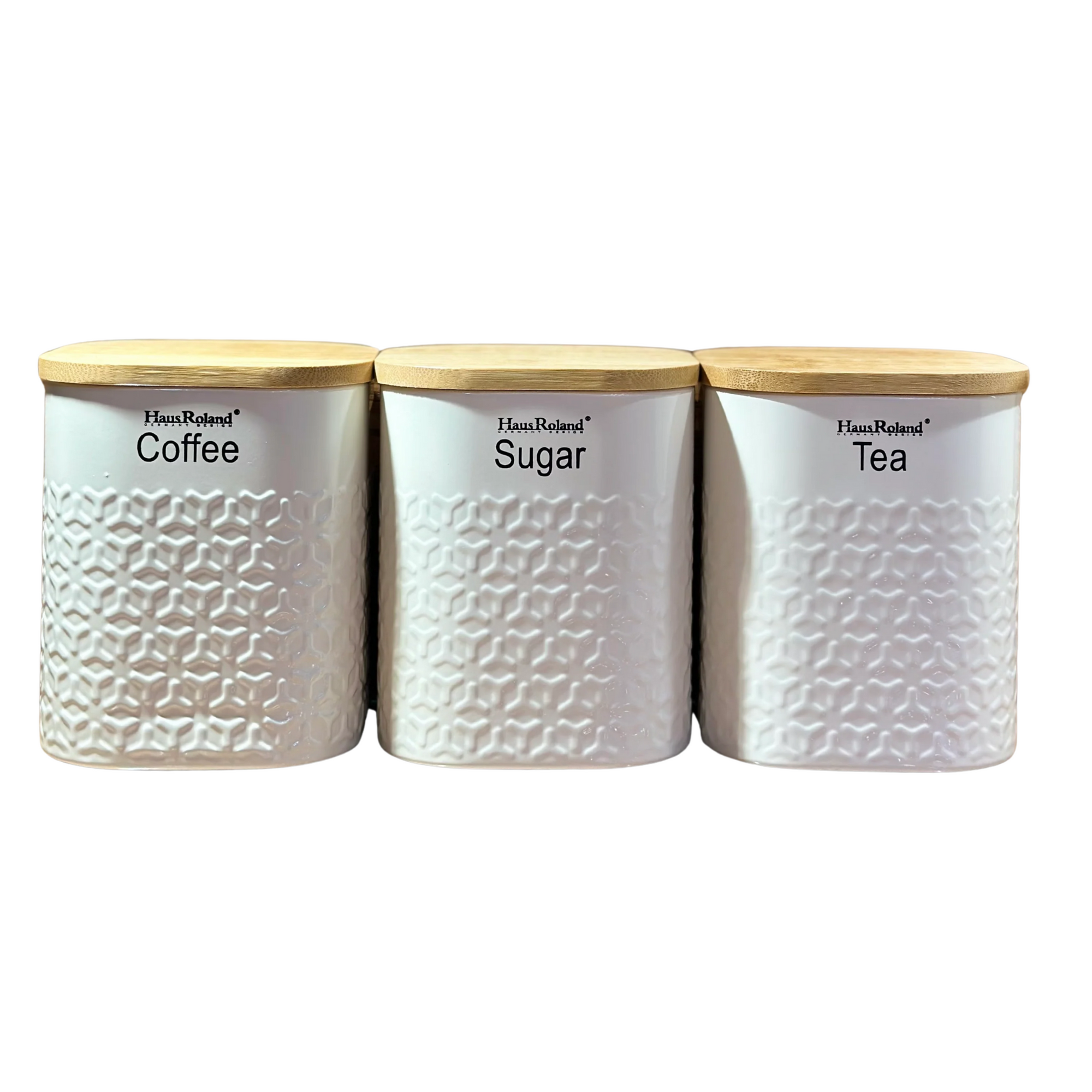 Metal Storage Jar 3 Piece osbshop.pk