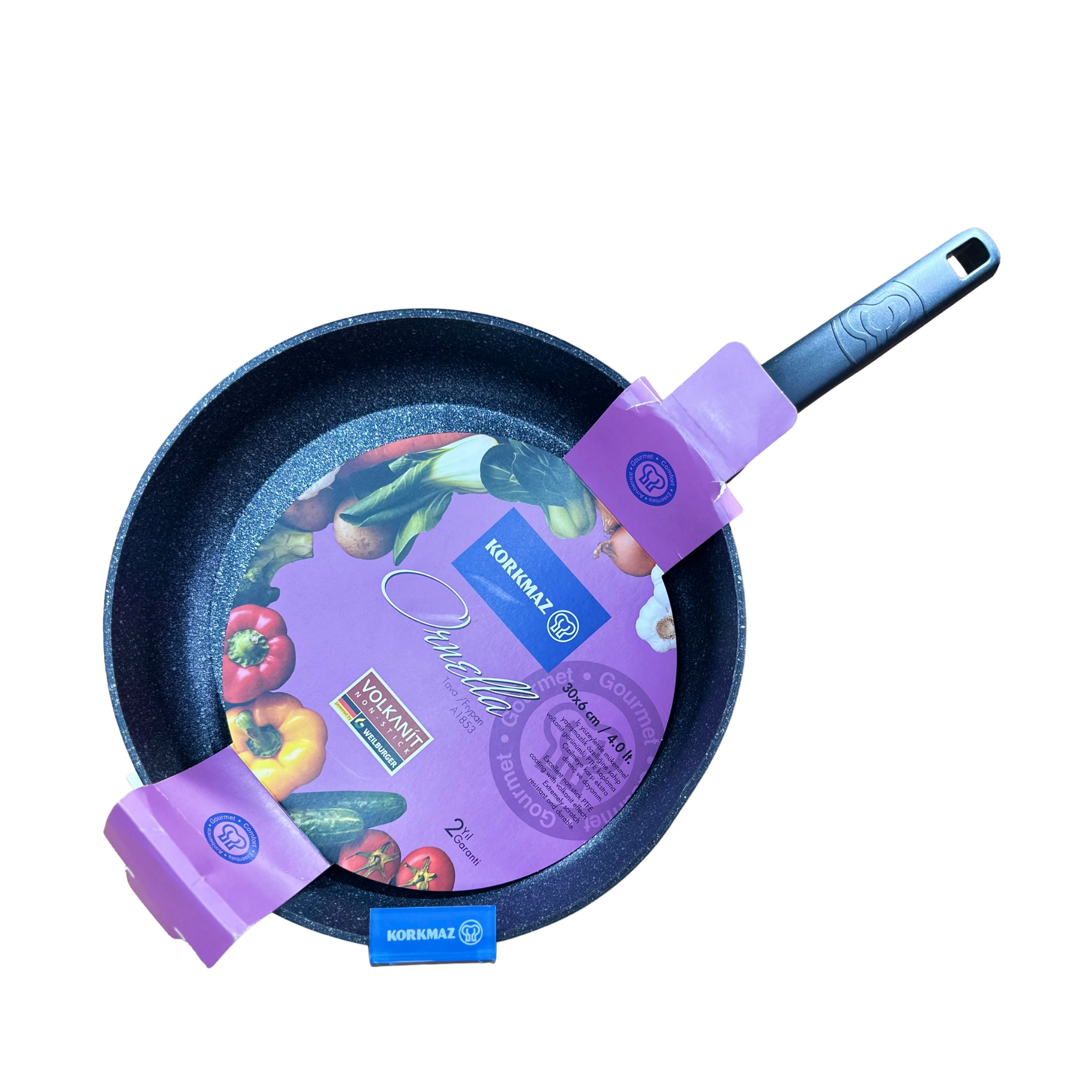 KORKMAZ Frying Pan “Ornella Aluminum” osbshop.pk