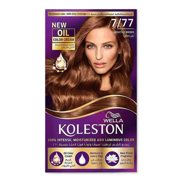 Wella Koleston Oil Color Cream Kit, 7/77, Seductive Brown osbshop.pk
