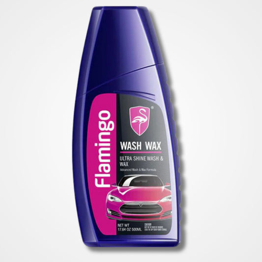 Flamingo Wash Wax Shampoo 500 Ml osbshop.pk