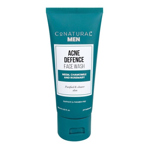 CoNatural Acne Defence Face Wash With Neem, 60ml Pack of 2 - Image 2