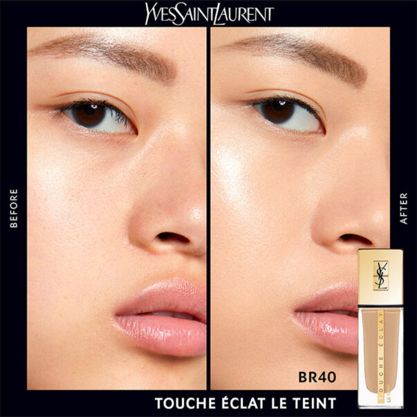 YSL Touche Eclat Le Teint Liquid Foundation, B50 Honey - Image 3