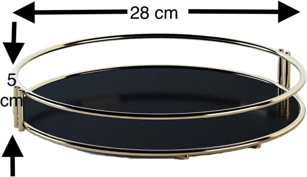 Golden Vanity Display with Mirror - Image 7