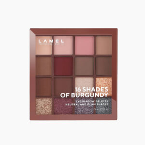 Lamel 16 Shades Of Burgundy Eyeshadow Palette 16-4 16gm