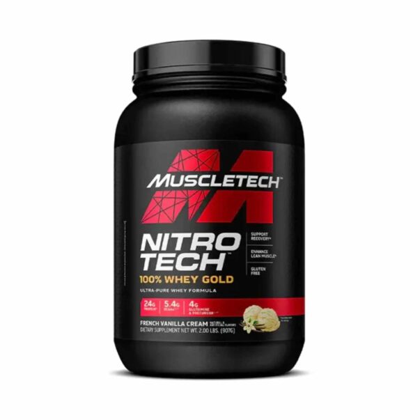 Muscletech Nitro Tech 100% Whey Glod French Vanilla Cream 2lb