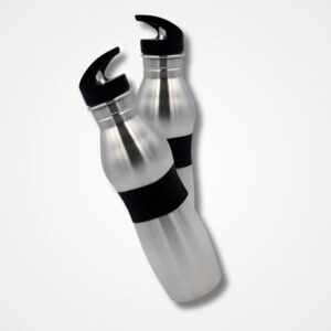 Stainless Steel Straw Water Bottle