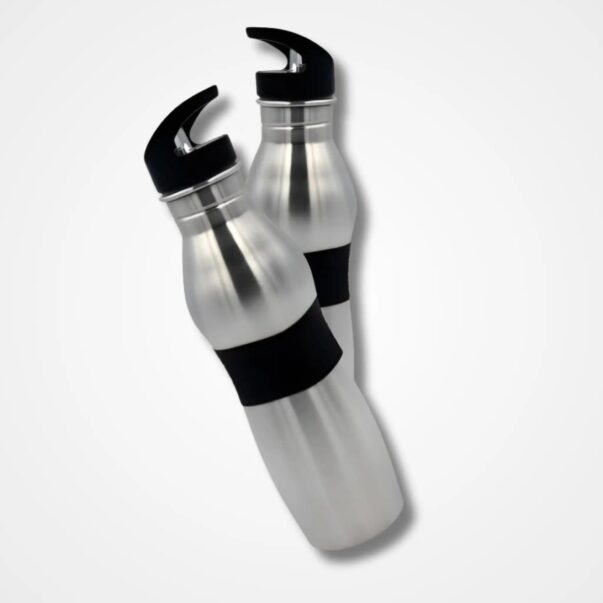 Stainless Steel Straw Water Bottle
