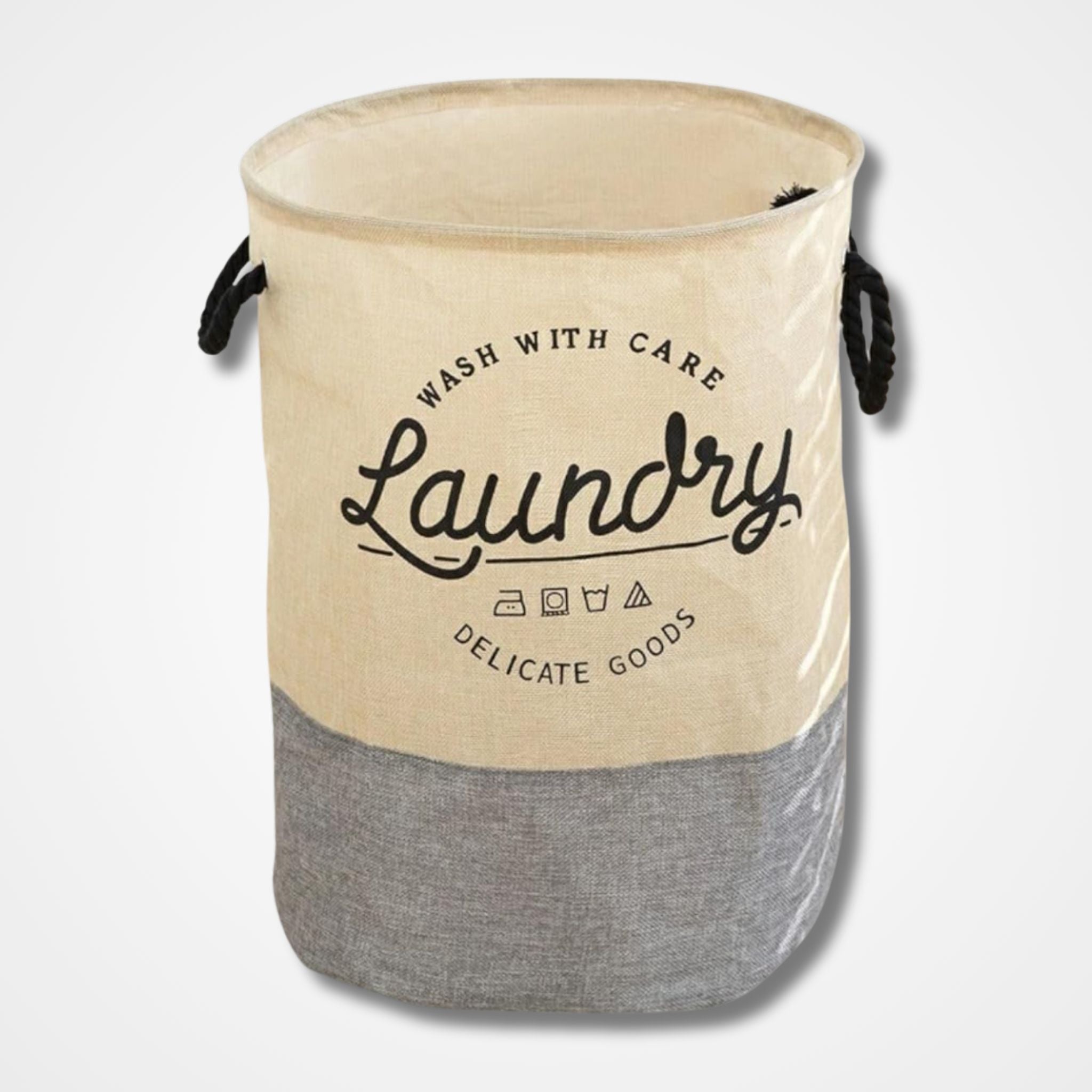 Foldable Cotton Laundry Basket