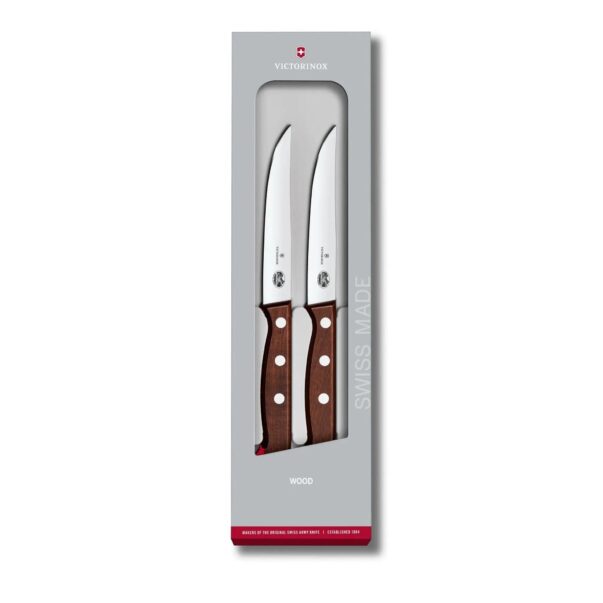 Victorinox Wood Steak Knife Set of 2 - Image 2