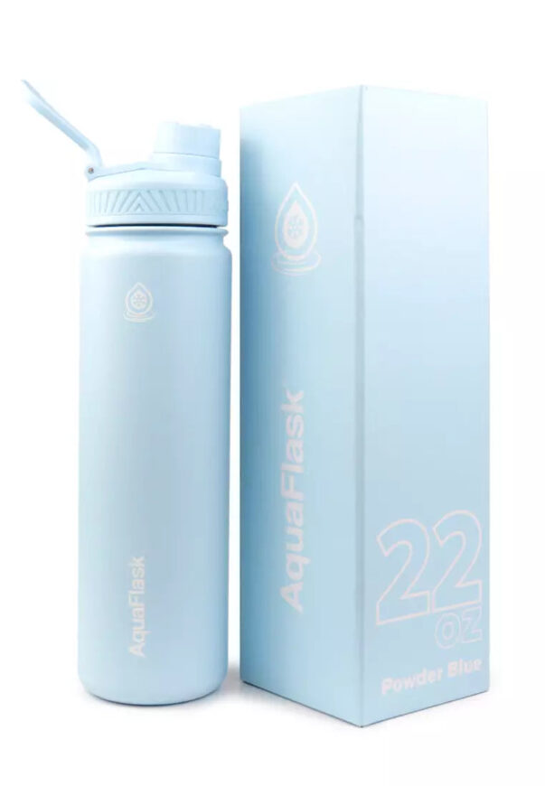 AquaFlask Original Vacuum Bottles (40oz) Powder Blue - Image 2