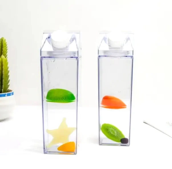 Milk Carton Shape Bottle - Image 2