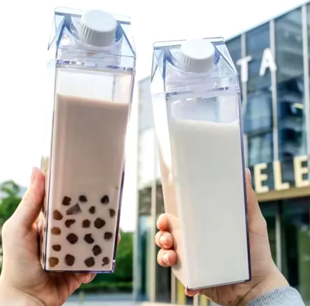 Milk Carton Shape Bottle - Image 3